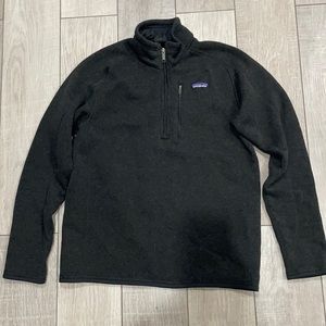 Patagonia men’s better sweater quarter zip